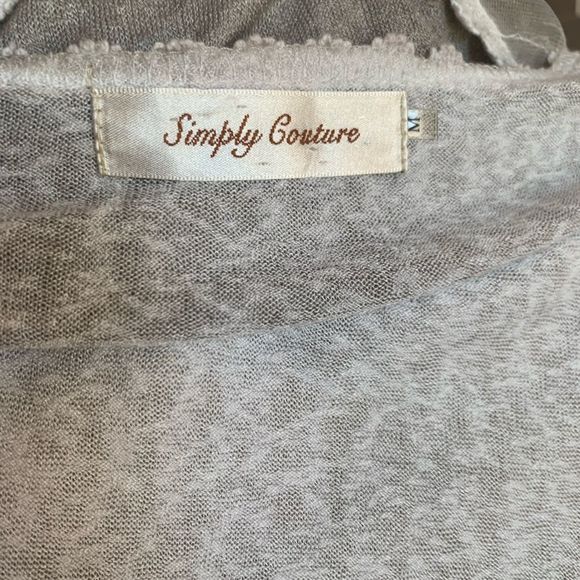 Simply Couture sheer top - Picture 4 of 4